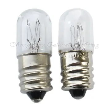 2024 E12 T13x34 110v 5w-7w Miniatūras Lampas Spuldzes A106 Sellwell apgaismojums rūpnīcas