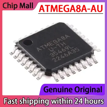 2GAB Jaunu Oriģinālo Sākotnējo ATMEGA8A-ĀS ATMEGA8A TQFP-32 8-bitu Mikrokontrolleru Mikroshēmu