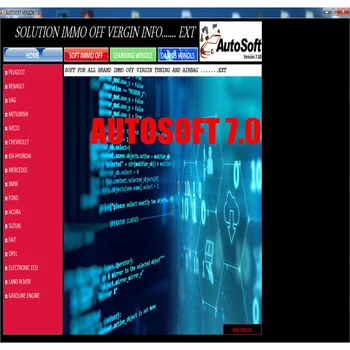 AUTOSOFT 7.0 Sākotnējo Programmatūras Aktivizēšanas Licences Atbalsta Multi-Zīmolu Automašīnu Satur datu Bāzi Oriģinālo Failu un Modificētu Failu
