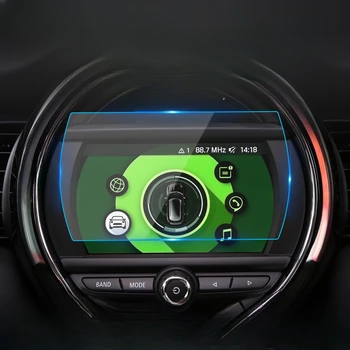 BMW MINI 2017 2018 2019 2020 Rūdīts Stikls Automašīnas Navigācijas Screen Protector LCD Touch Displejs Filmu iekšlietu Auto Piederumi