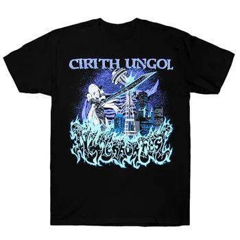 Cirith Ungol Ziemeļrietumu Terora T-Krekls ar Īsām Piedurknēm Kokvilnas Melnā S-5XL BE1560