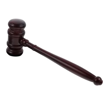 Gavel Āmuru Tiesnesis Koka Rotaļlietas Izsoles Advokāts Kostīmu Āmuru Tiesību Vienpusējā Koka Rotaļlietas Tiesas Zālē Gavels Spēlēt Cosplay Grupu