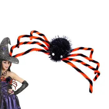 Halloween Zirnekļa Galvu Halloween Zirnekļa Galvu Par Palaidnība Grūts Aksesuārus Spider Galvas Stīpa/Slap Aproce/Broša Par Jautrajiem