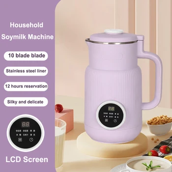 Intelligent LCD Digitālais Displejs Pilnībā Automātiska Mazo Sojas Piena Mašīna Sadzīves Multi-funkcionālo Spiede Milkshake Mašīna