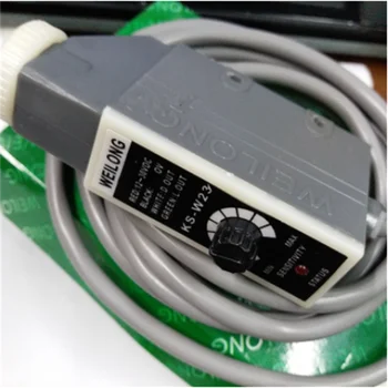 Krāsa-Sensors-KS-W23-White-Light-Bag Pieņemšanas-Mašīna-Fotoelektrisks-Slēdzi