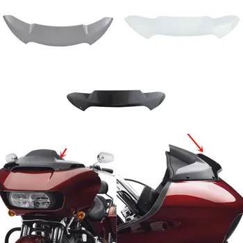 Motociklu Ierīču Priekšējo Stiklu Aptecētājs Vēja Deflektori Vējstikla Par Harley Touring Road Glide Ultra FLTRX CVO 2015-2023
