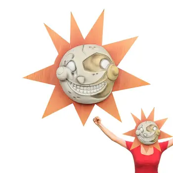 Mēness Un Saules Klauns Cosplay Masque Smieklīgi Klauns Attēls Karikatūra Plīša Rotaļlieta Smieklīgi Pusnakti Lāču Klauns Pildījumu Lelle Dāvanas Faniem