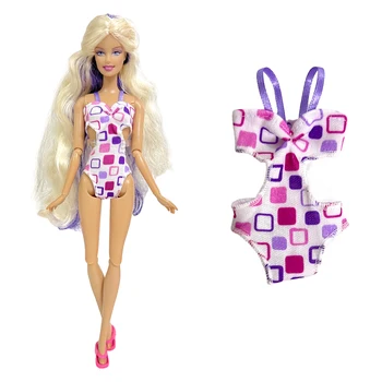 NK Jaunākās 1 Komplekts Princess Modes Linga Viens Gabals, Bikini, Peldkostīmi, Pludmales Peldkostīmu Barbie Piederumi Bērnu Lelle Meitene Dāvanu Rotaļlietas