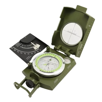 Profesionālās Kompass, Ģeoloģijas Kompass Militārās Novērošanas Gaismas Kompass ar Moonlight