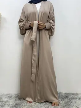 Ramadāna Caftan Marokens Kimono Abaya Arābu Turcija Islāmu Musulmaņu Kleita Lūgšanu Drēbes Sievietēm Kaftans Djellaba Drēbes Femme Musulmane