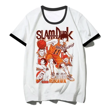 Slam Dunk t sievietēm Y2K streetwear t-krekli meitene y2k dizainers anime drēbes