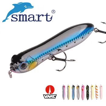 Smart Zīmuli Zvejas Vilinājums 30g 13cm Top Ūdens Cietās Ēsmas VMC Āķi Iscas Mākslīgo Ēsmu Asorti Krāsas Kvalitātes Profesionālu Lure