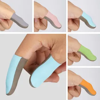 Sviedri Pierādījumu Spēļu Pirkstu Cimdi Non-Scratch Nano-sudraba Šķiedras Īkšķi Piedurknēm Cimdi Anti Slip Pirkstu Uzmavas Mobilo Spēli