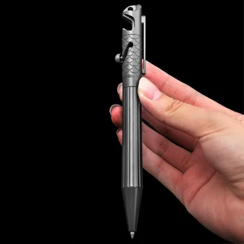 Titāna Sakausējuma Gēla Pildspalva G2 Gēla Tintes Pildspalva Piepildīt Retro Rakstīšanas Rīks Skolas Adrese Paraksts Piegādes Pudele Nazis Rīks