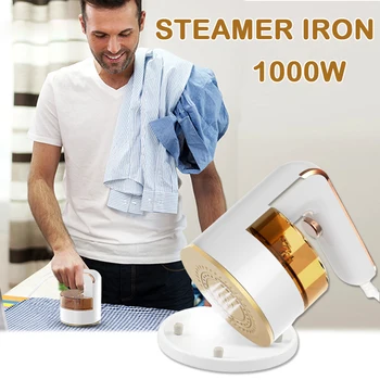 Tvaika Gludeklis Mini Apģērba Steamer Drēbes Ātri-Siltuma Slapjš Sauss Gludināšanas Mašīnas 150ML Elektriskā Dzelzs Ērces Noņemšanas