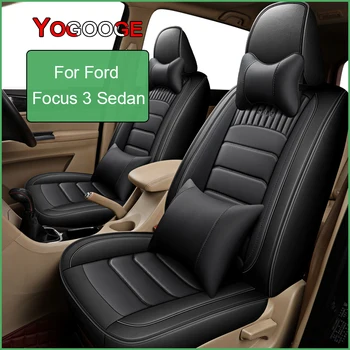 YOGOOGE Auto Sēdekļa Vāku, Lai Ford Focus 3 Sedans Sedans, Auto Piederumi, Interjera (1seat)